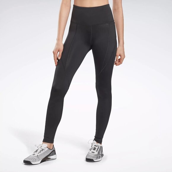 NEW Reebok Women's High-Rise Leggings - Picture 1 of 10